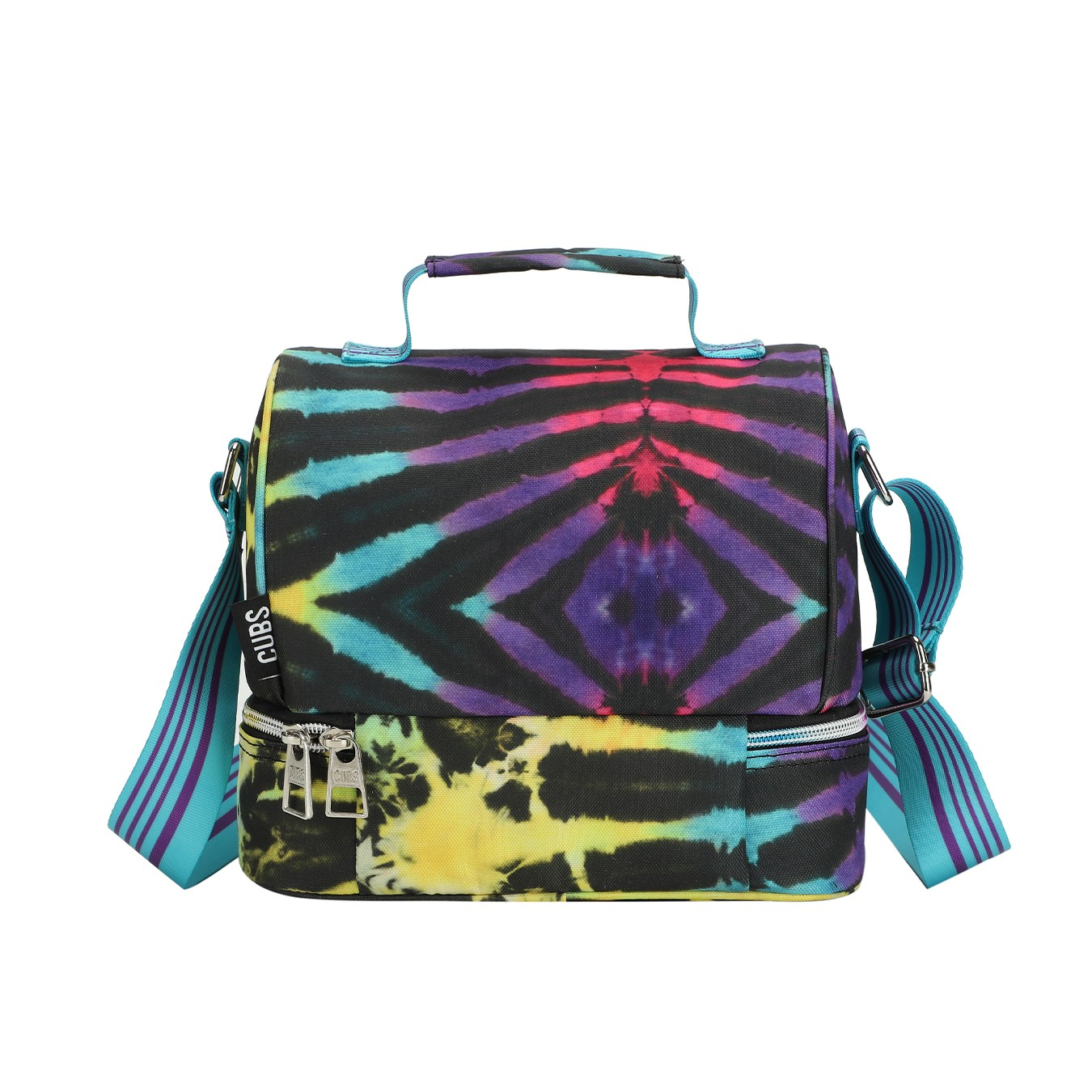 Cubs Peacock Spread His Tail Lunch Bag For Unisex