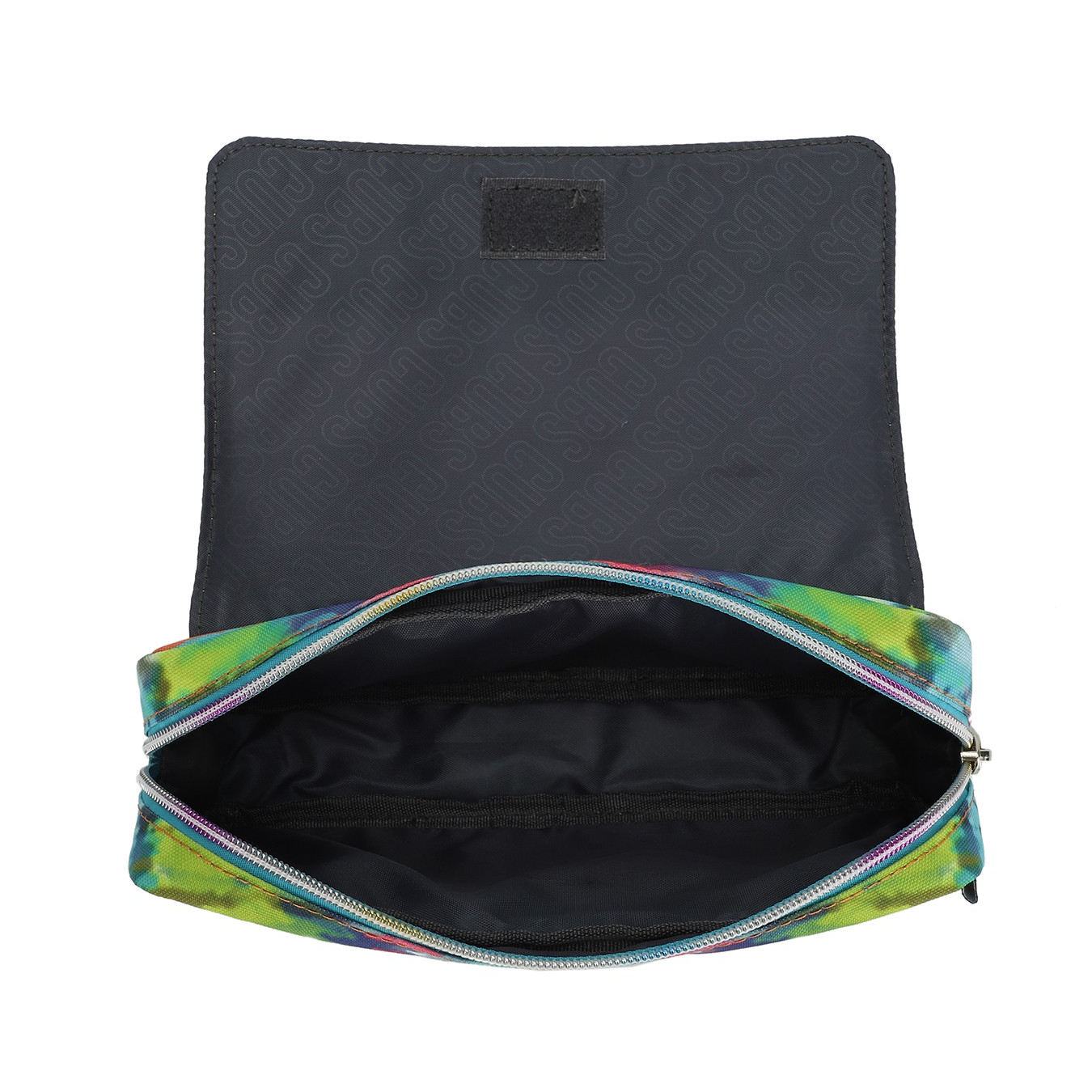 Cubs Green & Yellow Tie Dye Pencil Case For Unisex