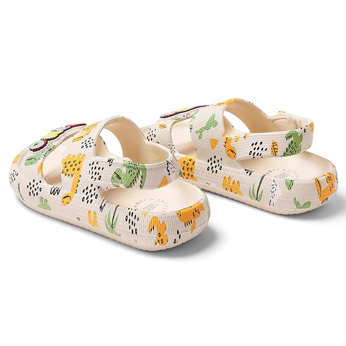 Cubs Khaki Dino Sandal For Boys
