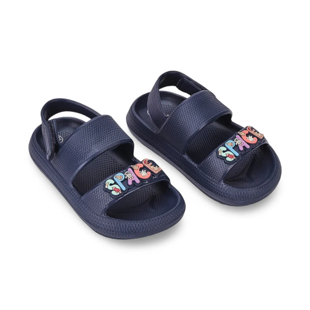 Cubs Navy Space Sandal For Boys