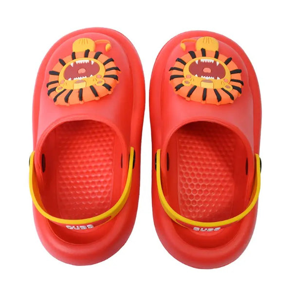 Cubs Clog Roaring Lion Red For Boys