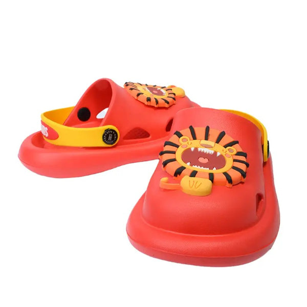 Cubs Clog Roaring Lion Red For Boys