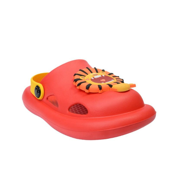 Cubs Clog Roaring Lion Red For Boys