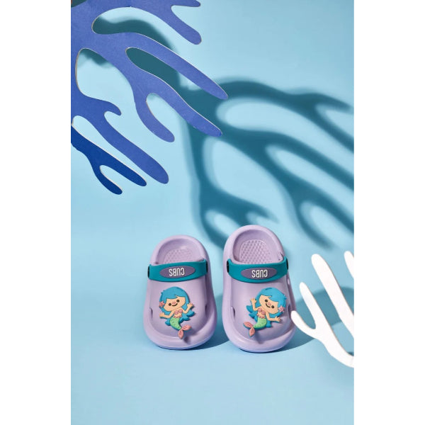 Cubs Clog Lilac Mermaid For Girls