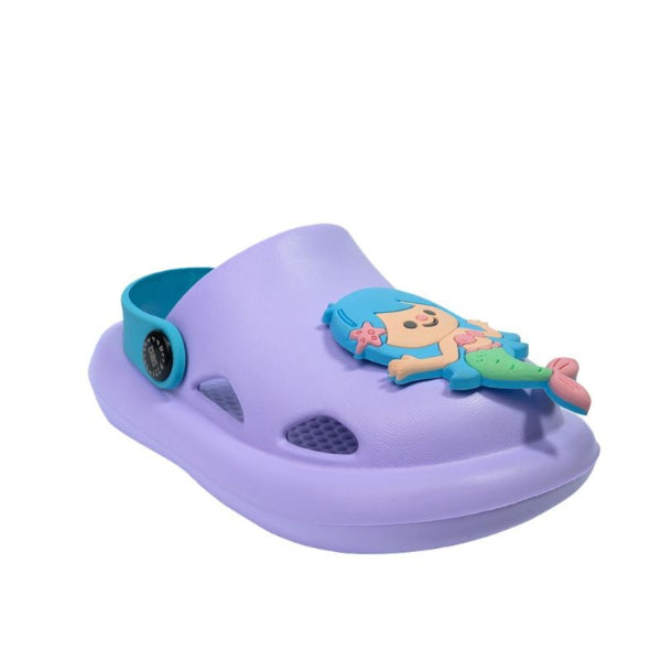 Cubs Clog Lilac Mermaid For Girls