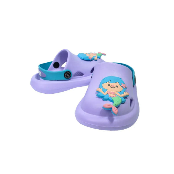 Cubs Clog Lilac Mermaid For Girls