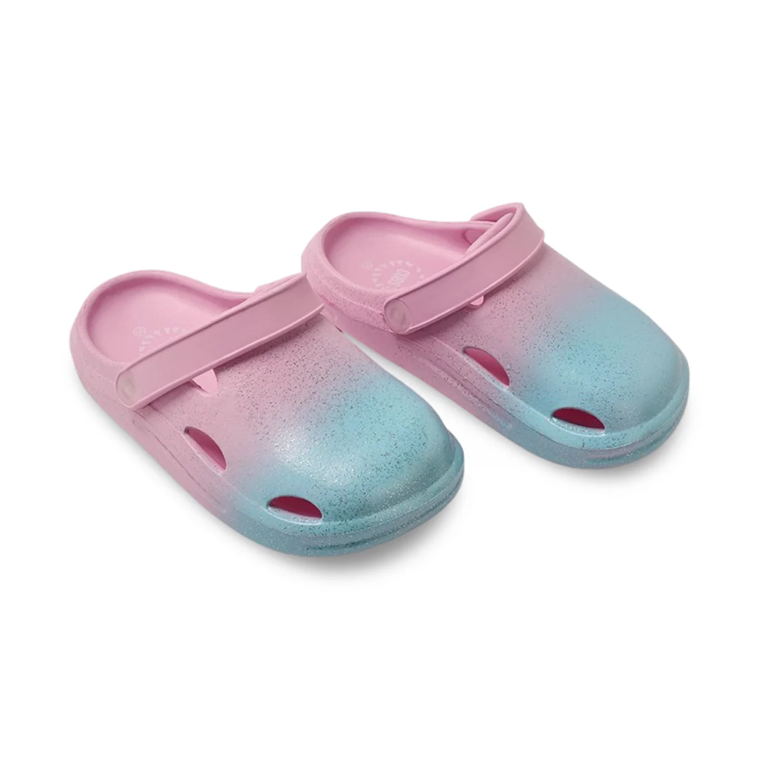 Cubs Glitter Pink & Blue Sandal For Girls
