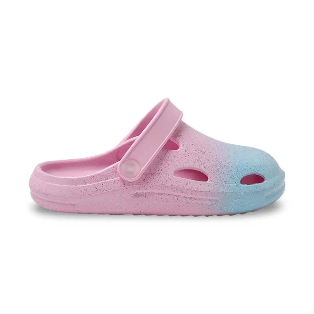 Cubs Glitter Pink & Blue Sandal For Girls