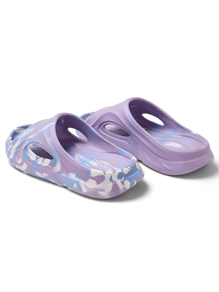 Cubs Lavender Bubble Walk Flip Flops For Women