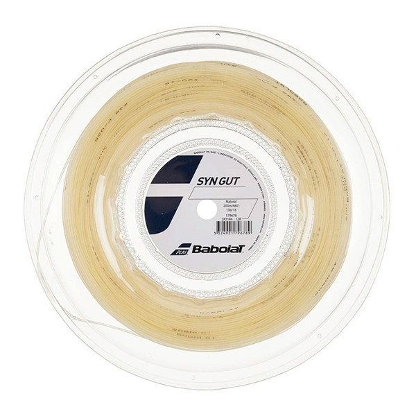 BABOLAT SYN GUT 200M TENNIS STRING FOR UNISEX, NATUREL VIETNAM