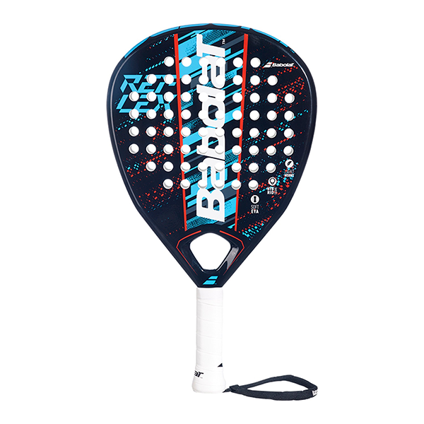 BABOLAT REFLEX I PADEL RACKET FOR UNISEX, BLACK&BLUE&WHITE
