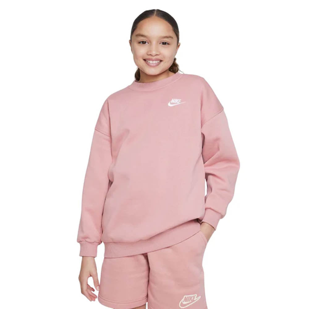 Nike G Nsw Club Flc Ovrszd Crew Lbr Sweatshirts