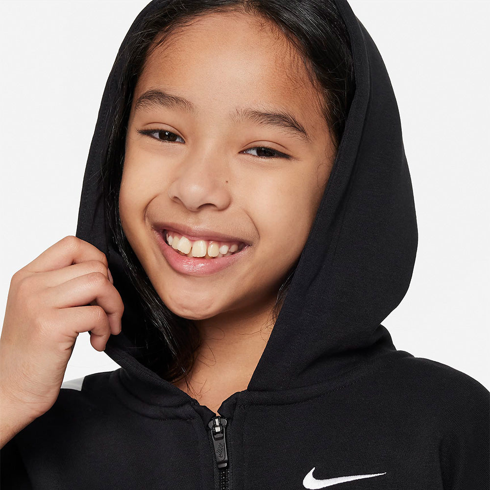 Nike G Nsw Club Flc Air Hd Fz Ls