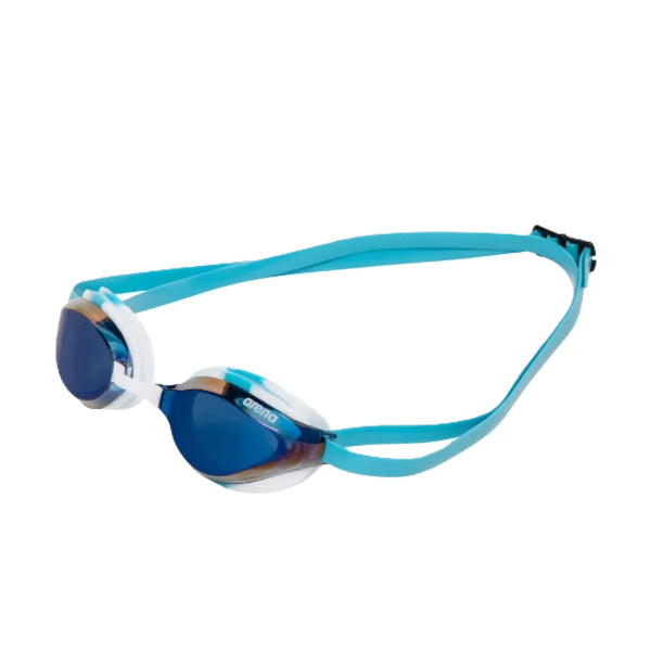 Arena Arenapython Mirror Goggles, 120-Blue Mirror-White-Sky Sw3