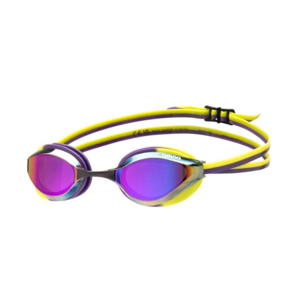 Arena Python Mirror Goggles, Violet-Plum-Artic Lime Sw3