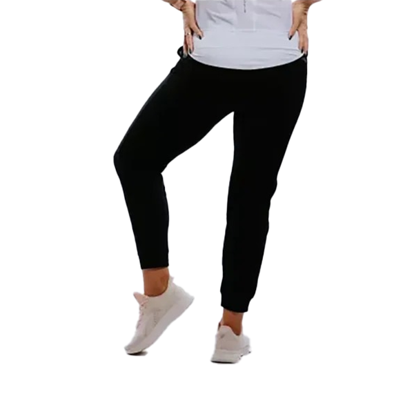 Anta Knit Ankle Fitness Pants For Women, Basic Black