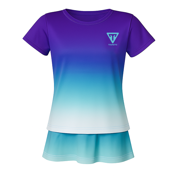 Trainetic Tennis Set For Girls, Purple&Turquoise