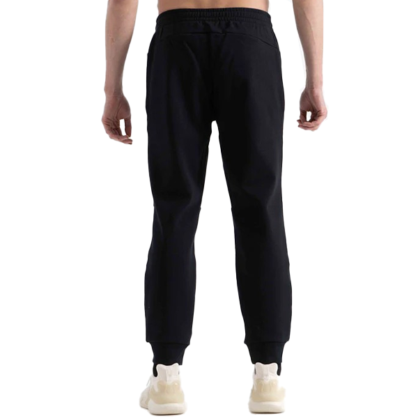 Anta Knit Track Fitness Pants For Men, Basic Black