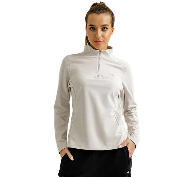 Anta Ls Tee Running T-Shirt For Women, Grey