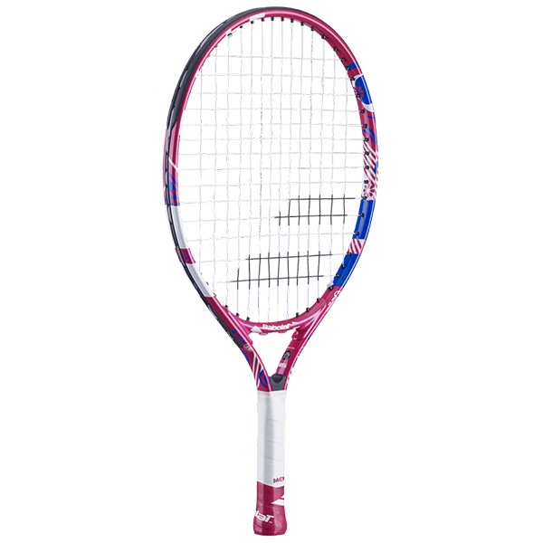 BABOLAT B FLY 19 S CV TENNIS RACKET FOR JUNIOR, PINK&BLUE