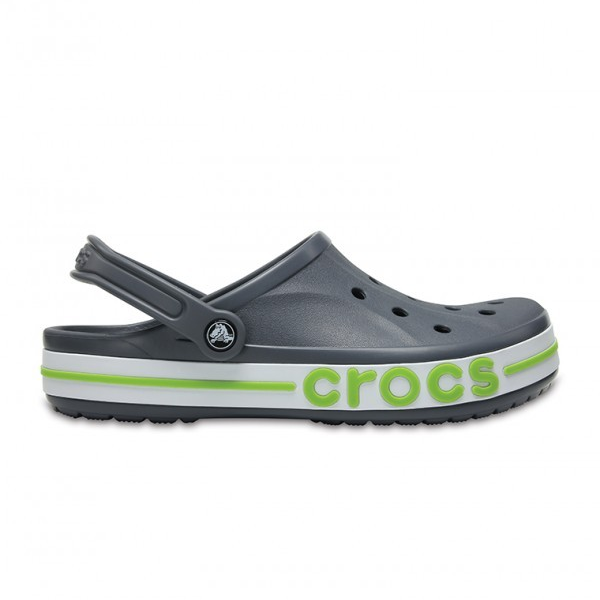 Crocs Bayaband Clog For Unisex, Charcoal&Volt Green
