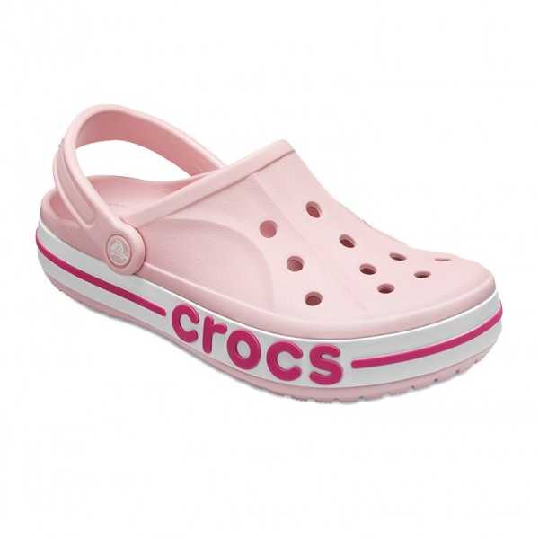 Crocs Bayaband Clog For Women, Petal Pink&Candy Pink
