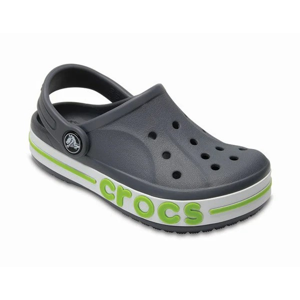 CROCS BAYABAND CLOG K FOR KIDS, CHARCOAL