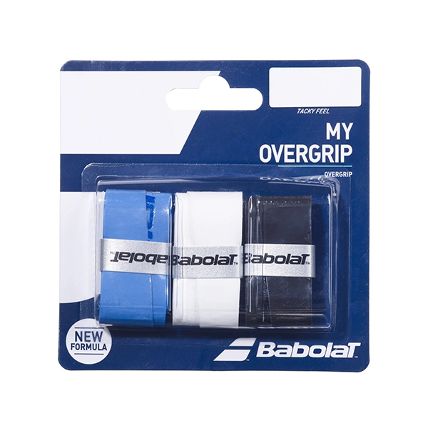 بابولات ماي أوفر جريب إكس 3 تورن جريب للجنسين، أسود وأزرق وأبيض