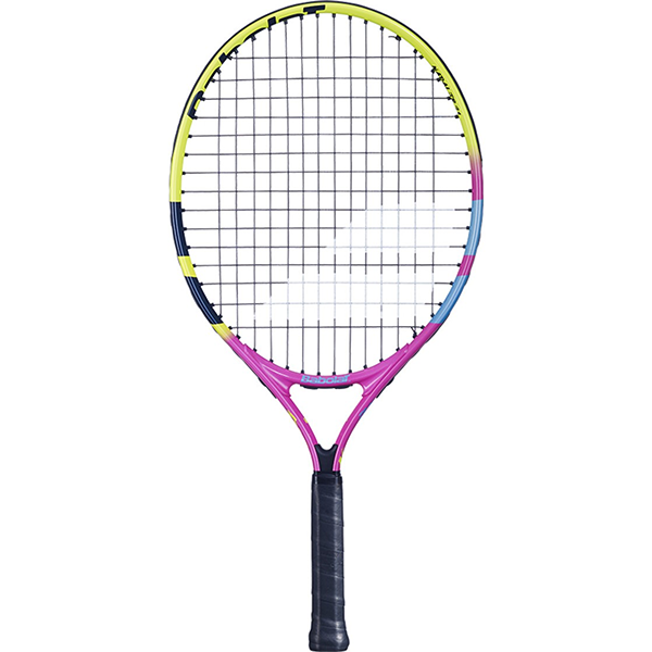 BABOLAT NADAL JUNIOR 21 S CV TENNIS RACKET FOR JUNIOR, YELLOW&PINK&NAVY