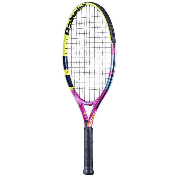 BABOLAT NADAL JUNIOR 21 S CV TENNIS RACKET FOR JUNIOR, YELLOW&PINK&NAVY