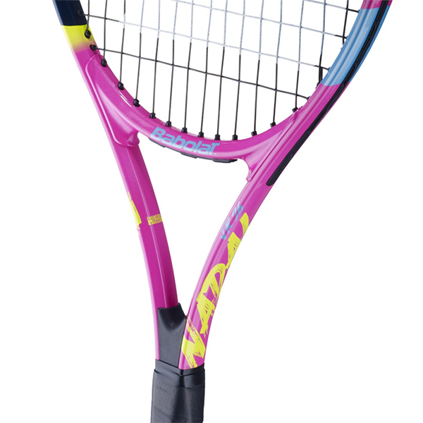 BABOLAT NADAL JUNIOR 26 S CV TENNIS RACKET FOR JUNIOR, YELLOW&PINK