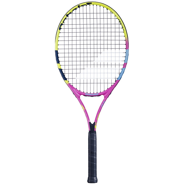 BABOLAT NADAL JUNIOR 26 S CV TENNIS RACKET FOR JUNIOR, YELLOW&PINK