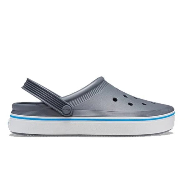 CROCS CROCBAND CLEAN CLOG FOR UNISEX, CHARCOAL
