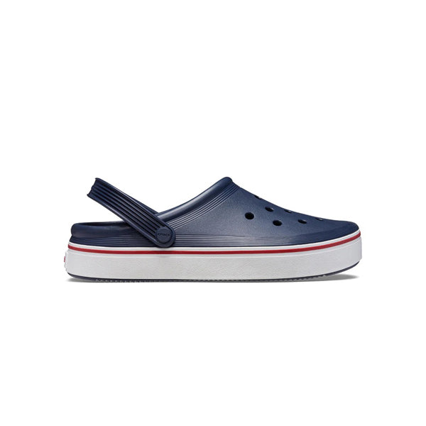 CROCS CROCBAND CLEAN CLOG FOR UNISEX, NAVY