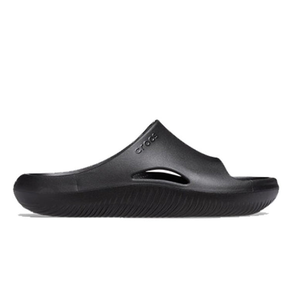 CROCS MELLOW SLIDE FOR UNISEX, BLACK