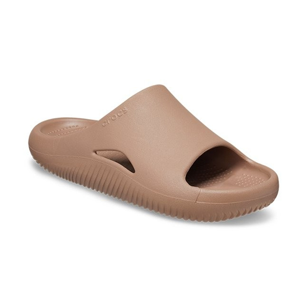 CROCS MELLOW SLIDE FOR UNISEX, LATTE