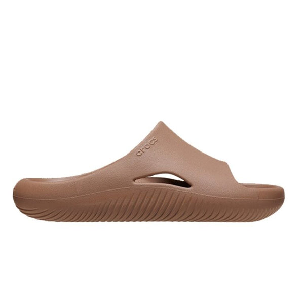 CROCS MELLOW SLIDE FOR UNISEX, LATTE