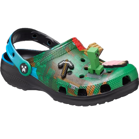 Crocs Minecraft Cls Clog For Kids, Multicolor