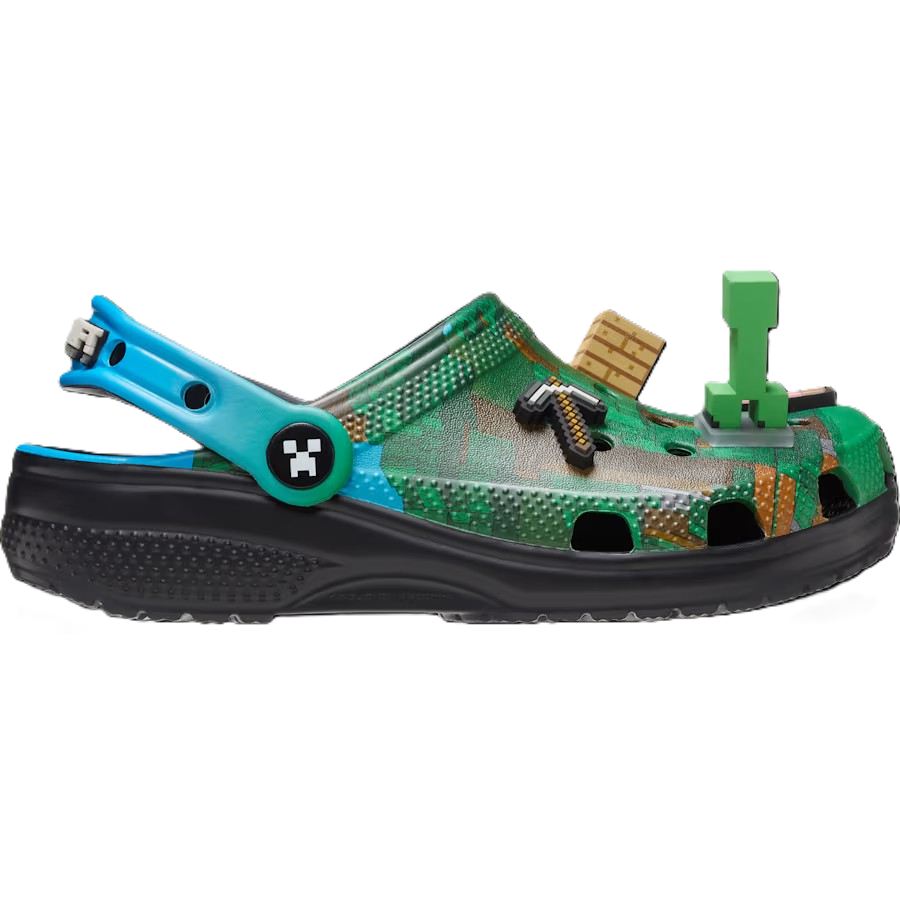 Crocs Minecraft Cls Clog For Kids, Multicolor