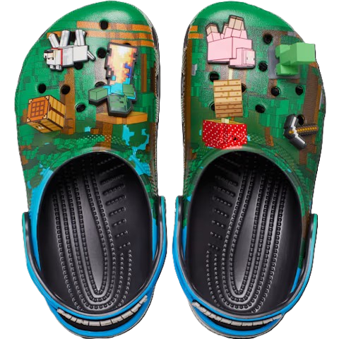 Crocs Minecraft Cls Clog For Kids, Multicolor
