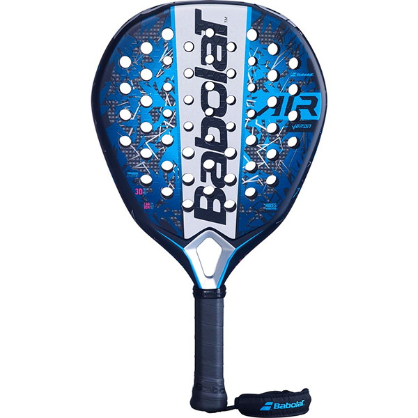 BABOLAT AIR VERON 2.5 PADEL RACKET FOR UNISEX, BLUE&BLACK&WHITE