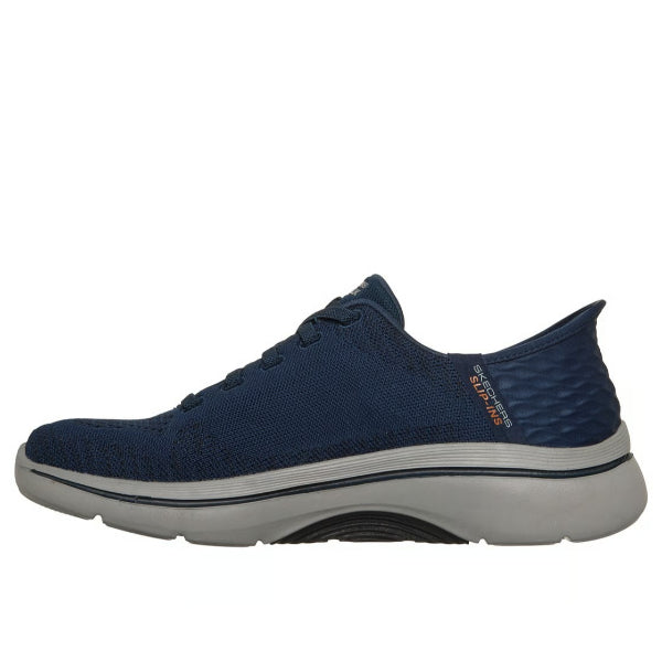 Skechers Slip-Ins Go Walk Arch Fit 2.0 - Grand Walking Shoes For Men, Navy Orange