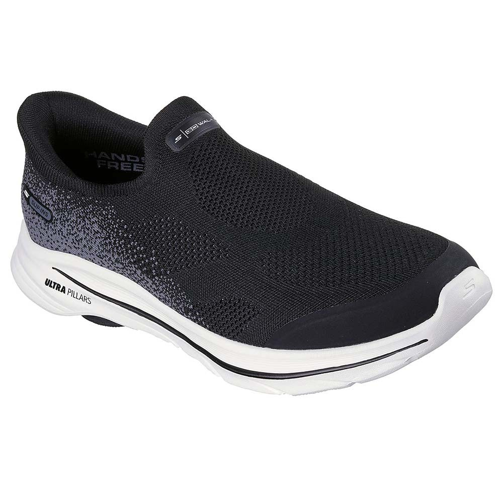 Skechers Go Walk 8 Walking Shoes For Men, Black White