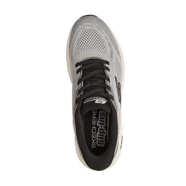 Skechers Go Walk Max Cushioning Flex Walking Shoes For Men, Gray Black