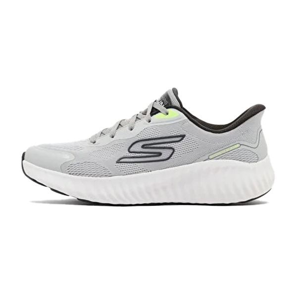 Skechers Go Run Now Running Shoes For Men, Gray&Charcoal