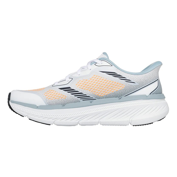 Skechers Max Cushioning Premier 2.0 Running Shoes For Men, White&Gray