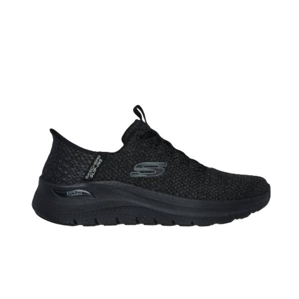 Skechers Arch Fit 2.0 Sports Lifestyle Shoes For Men, Black Black