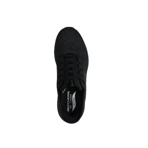 Skechers Arch Fit 2.0 Sports Lifestyle Shoes For Men, Black Black