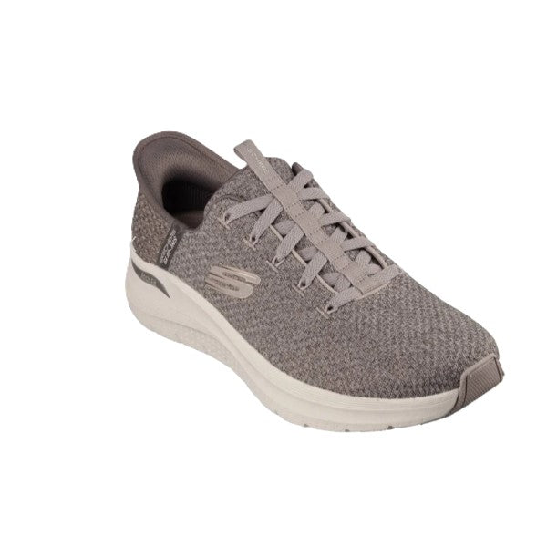 Skechers Arch Fit 2.0 Sports Lifestyle Shoes For Men, Taupe