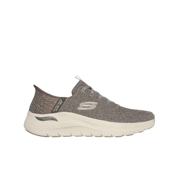 Skechers Arch Fit 2.0 Sports Lifestyle Shoes For Men, Taupe